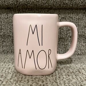 Rae Dunn Pink 'Mi Amor' Mug